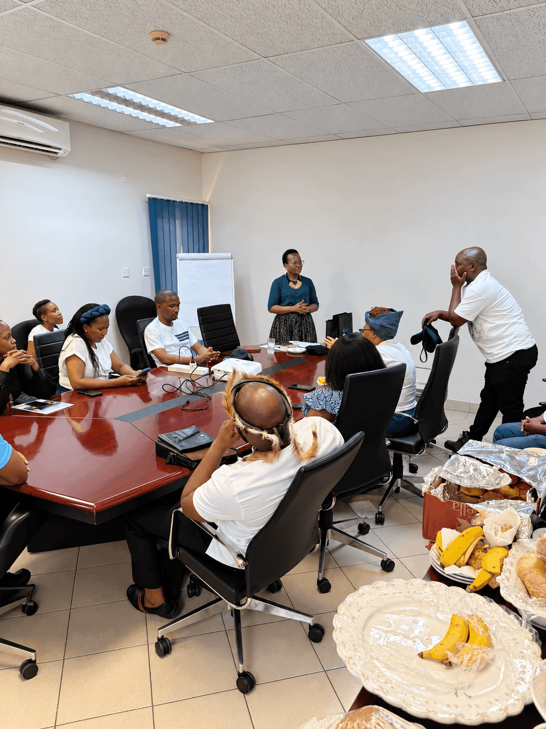 Laughter and Refreshments